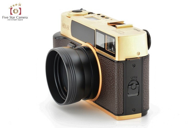 中古】Konica コニカ HEXAR ゴールド 120周年記念モデル : 中古 中古】Konica コニカ HEXAR ゴールド 120周年記念モデル : 中古