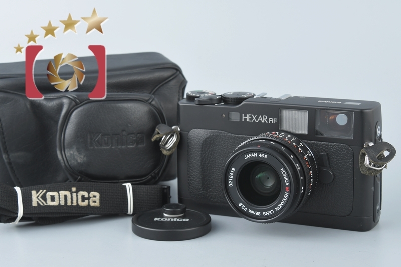 中古】Konica コニカ HEXAR RF + M-HEXANON 28mm f/2.8 : 中古 中古】Konica コニカ HEXAR RF + M-HEXANON 28mm f/2.8 : 中古
