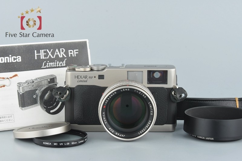 中古】Konica コニカ HEXAR RF Limited + M-HEXANON 50mm f/1.2 : 中古