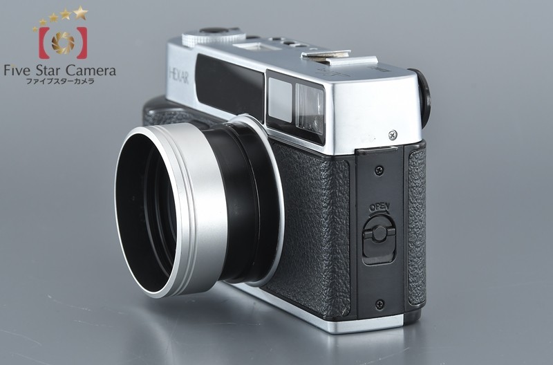 KONICA HEXAR silver フィルムカメラ 中古】Konica コニカ HEXAR シルバー コンパクトフィルムカメラ