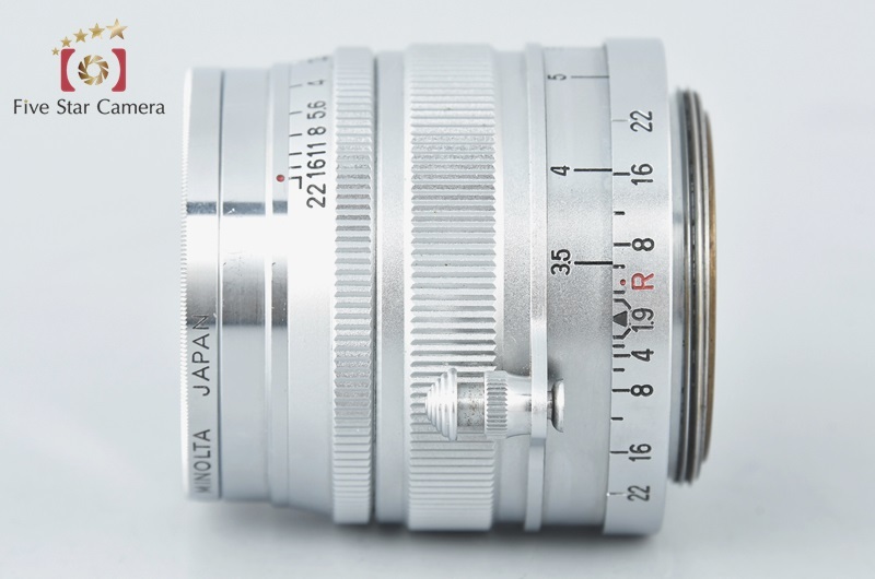 中古】Konica コニカ Konishiroku Hexanon 50mm f/1.9 L39 ライカ