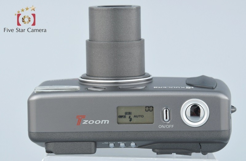 【動作確認済 完動品】KYOCERA 京セラ TZOOM Tズーム 中古】Kyocera 京セラ T ZOOM コンパクトフィルムカメラ : 中古カメラ