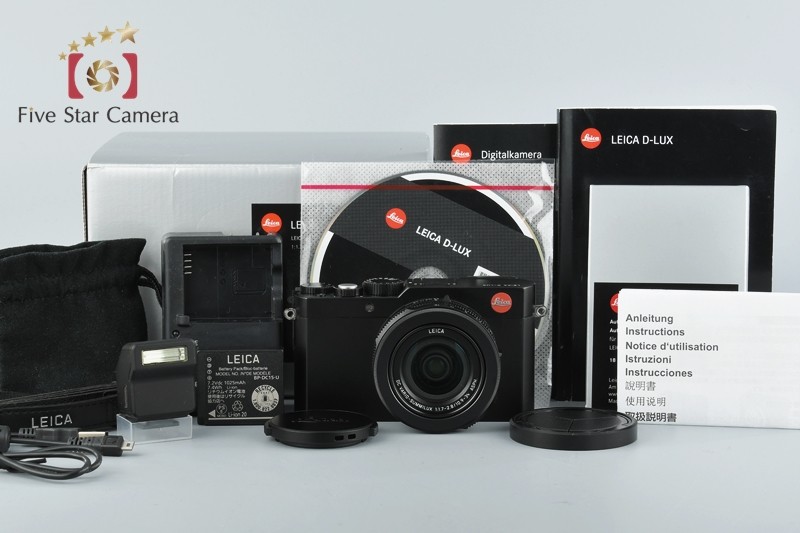 中古】Leica ライカ D-LUX Typ 109 ブラック 18471 コンパクトデジタル