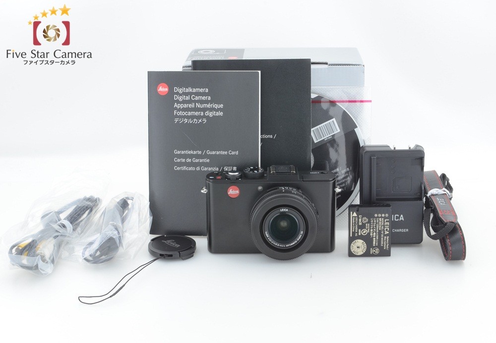 中古】LEICA ライカ D-LUX 6 ブラック コンパクトデジタルカメラ