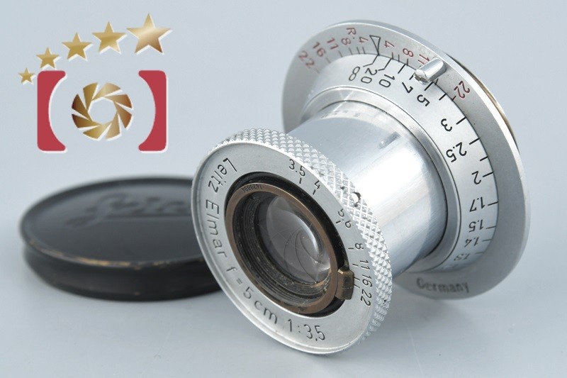 中古】Leica ライカ Elmar 50mm f/3.5 赤エルマー L39 ライカ