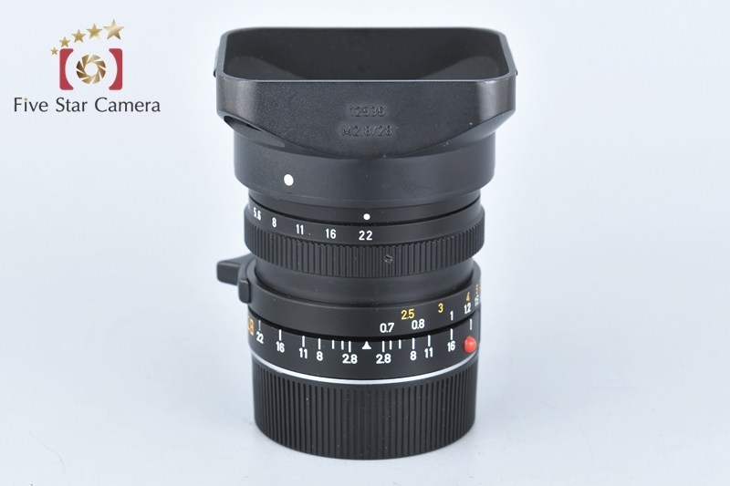 中古】Leica ライカ ELMARIT-M 28mm f/2.8 E49 第3世代 前期 11804