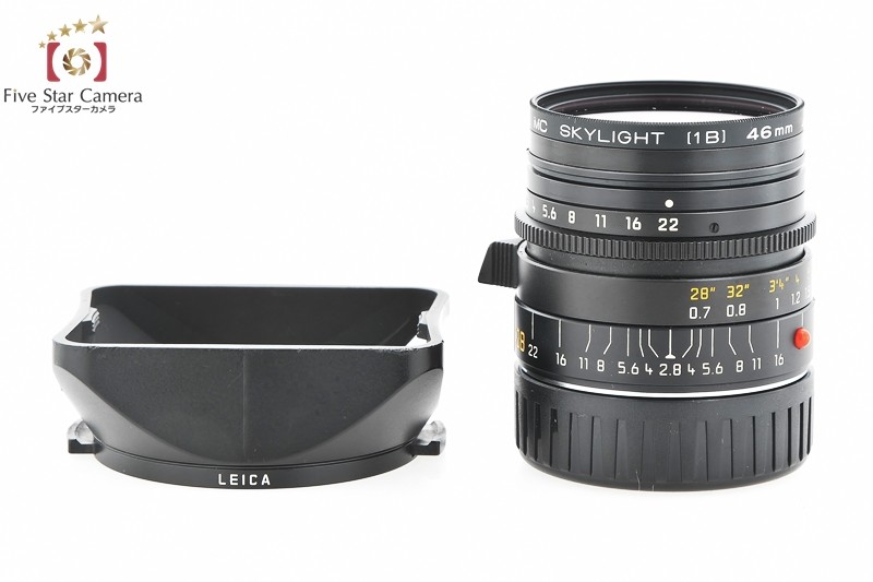 【中古】Leica ライカ ELMARIT-M 28mm f/2.8 E46 第4世代 11809