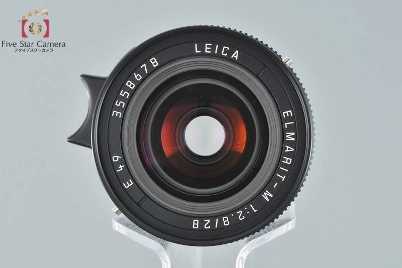 特価 ライカ Leica Elmarit M 28mm F2.8 E49 現状品 ライカ 【中古】Leica ELMARIT-M 28mm f/2.8 E49 第4世代 11809