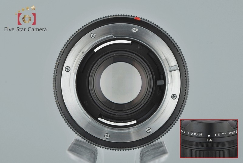 ライカ 【中古】Leica FISHEYE-ELMARIT-R 16mm f/2.8 3カム ライカ 【中古】Leica FISHEYE-ELMARIT-R 16mm f/2.8 3カム