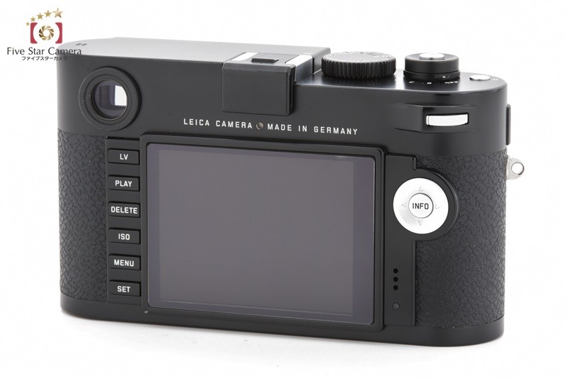 Leica M （Typ240）ブラックペイントデジタルレンジファインダー 本体 ライカ（Leica） 【中古】Leica M(Typ240) ブラックペイント デジタル