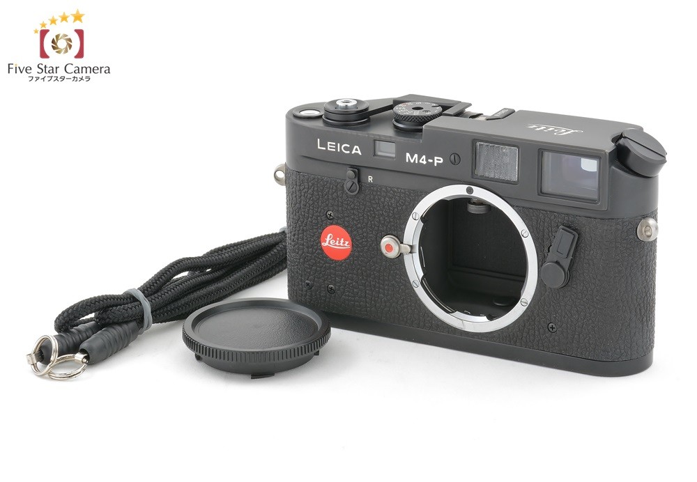 ライカ M4-P LEICA ブラッククローム Leica M4 Black Chrome – FLASHBACK CAMERA