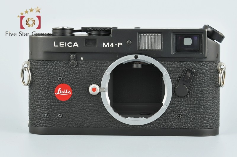 良品 LEICA ライカM4-P (A-455) ブラック フィルムカメラ ライカ 【中古】Leica M4-P レンジファインダーフィルムカメラ