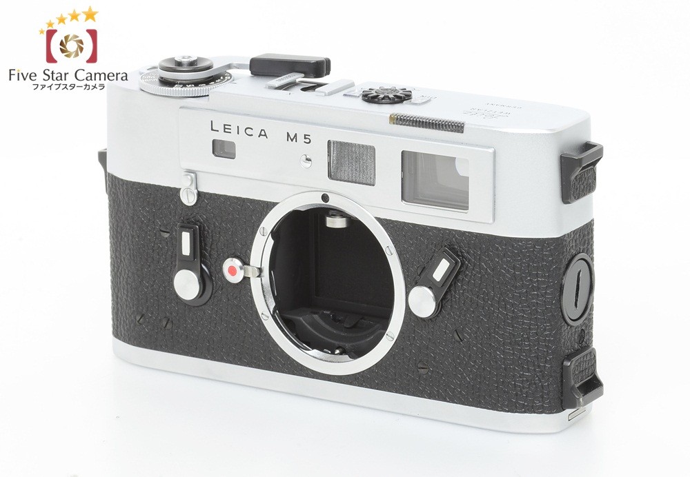 Leica ライカ M5 クローム 後期3点吊り レンジファインダーフィルムカメラ