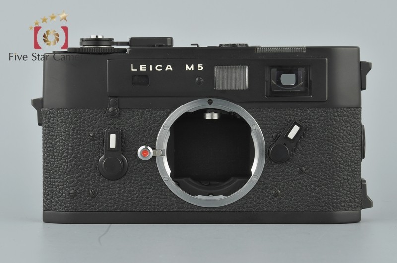 Leica ライカ M5 ブラック 後期 3点吊り レンジファインダーフィルム