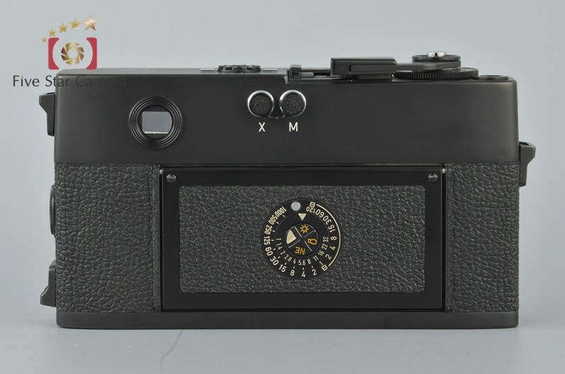 Leica ライカ M5 ブラック 後期 3点吊り レンジファインダーフィルム