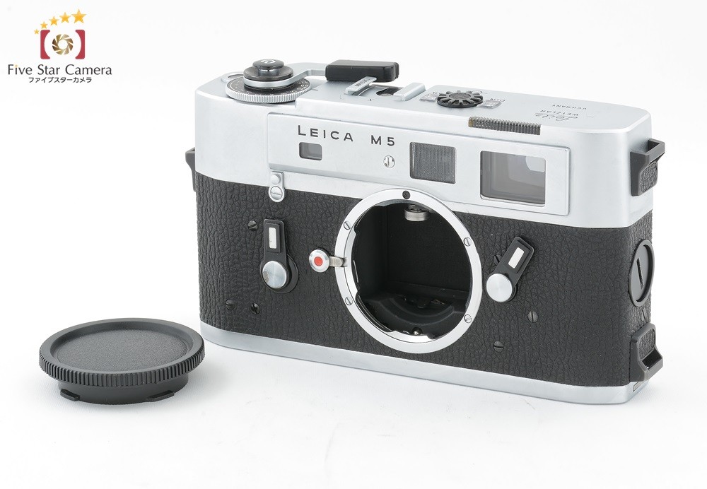 Leica ライカ M5 クローム 後期 3点吊り レンジファインダーフィルム