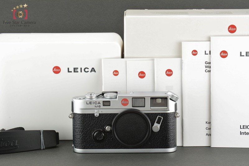 【中古】Leica ライカ M6 クローム レンジファインダーフィルムカメラ