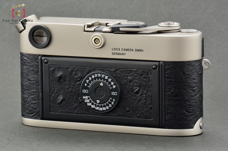 ライカ 【中古】Leica M6 チタン レンジファインダーフィルム ライカ 【中古】Leica M6 チタン レンジファインダーフィルム