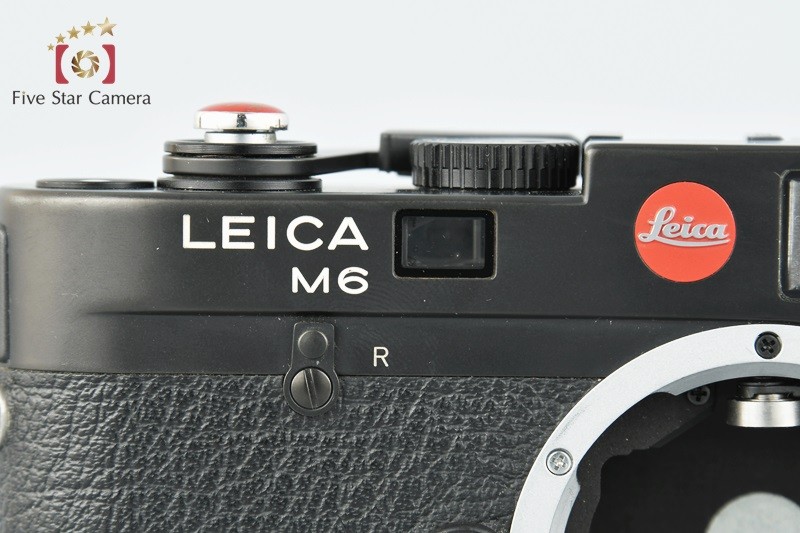 ライカ 【中古】Leica M6 0.85 ブラック レンジファインダー ライカ 【中古】Leica M6 0.85 ブラック レンジファインダー