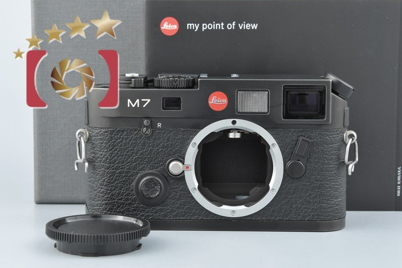 【中古】Leica ライカ M7 0.72 ブラック レンジファインダー 