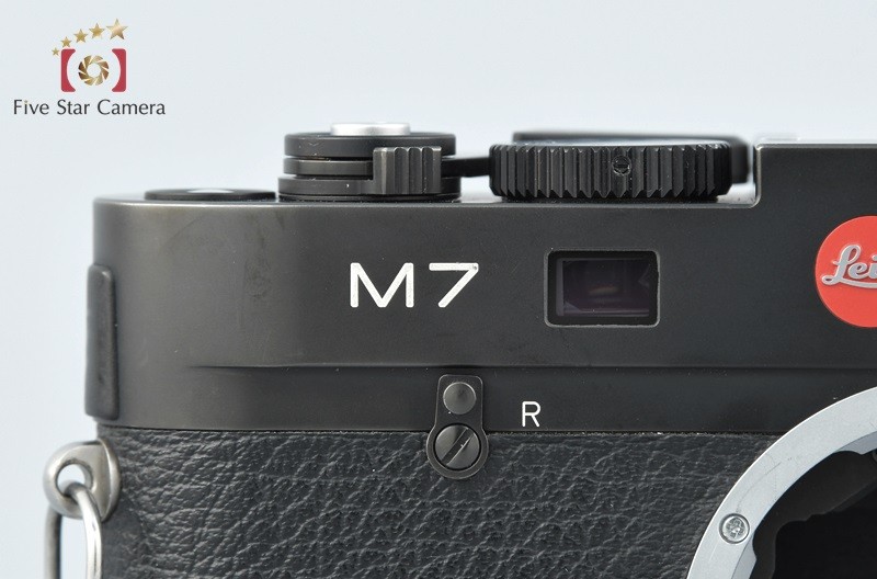 中古】Leica ライカ M7 0.72 ブラック レンジファインダーフィルム