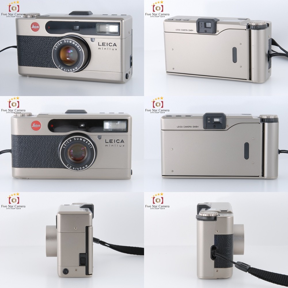 ライカ 【中古】 Leica minilux ミニルックス ゴールド ライカ 【中古】 Leica minilux ミニルックス ゴールド
