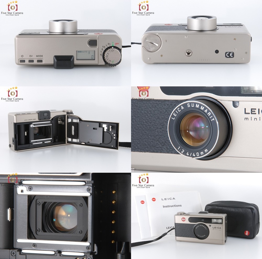 ライカ 【中古】 Leica minilux ミニルックス ゴールド ライカ 【中古】 Leica minilux ミニルックス ゴールド