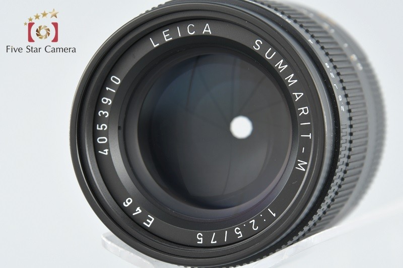 ライカ 【中古】Leica SUMMARIT-M 75mm f/2.5 E46 11645