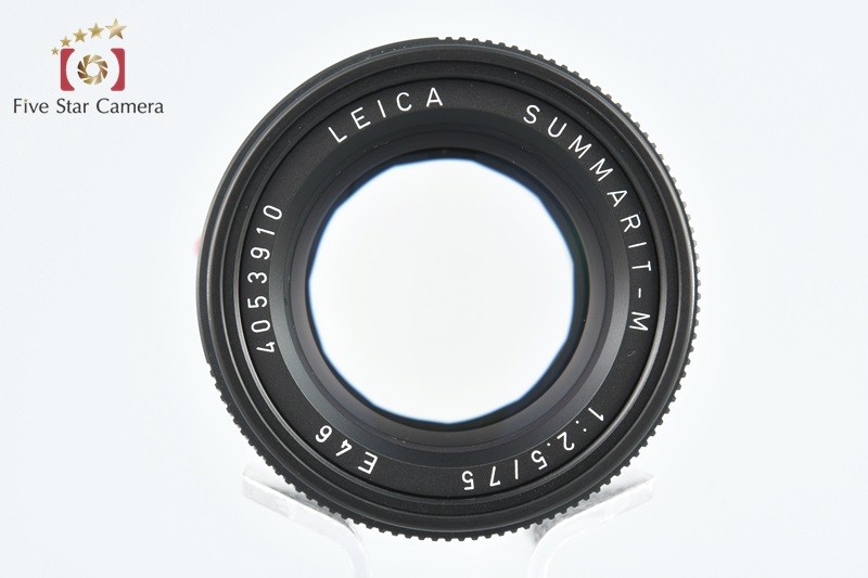 ライカ 【中古】Leica SUMMARIT-M 75mm f/2.5 E46 11645