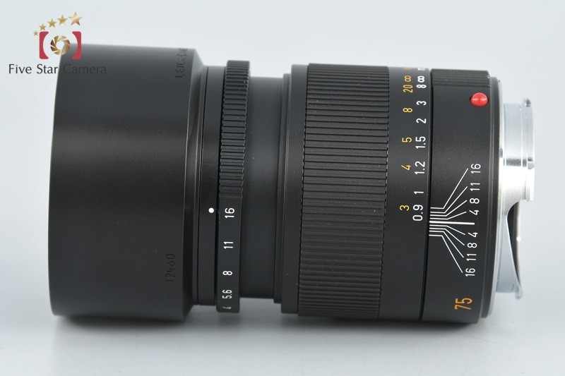 ライカ 【中古】Leica SUMMARIT-M 75mm f/2.5 E46 11645