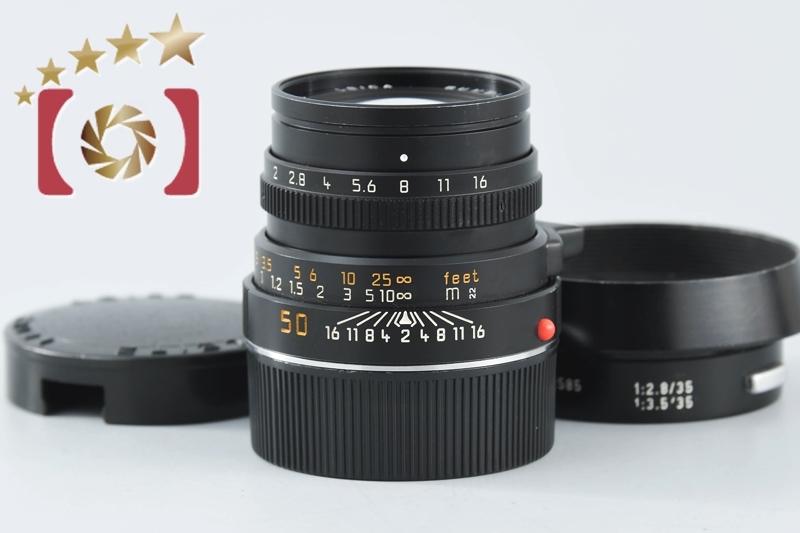 ライカ（Leica） 【中古】Leica SUMMICRON-M 50mm f/2 ブラック E39 第