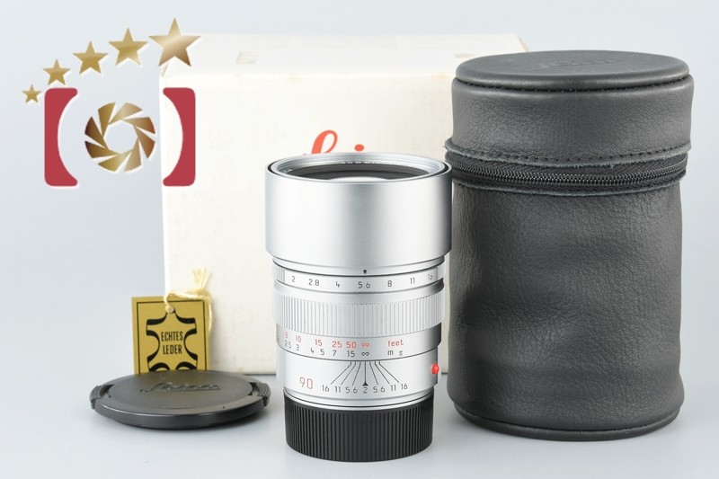 SEAL限定商品】【SEAL限定商品】Leica ライカ SUMMICRON-M 90mm F 第2