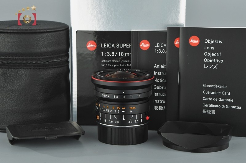 スーパーエルマー18mm f3.8 LEICA SUPER ELMAR　ライカ ライカ スーパー・エルマーM f3.4/21 ASPH. ブラック / ライカ