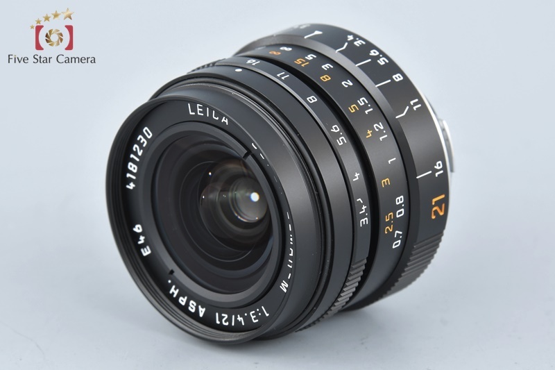 中古】Leica ライカ SUPER-ELMAR-M 21mm f/3.4 ASPH. E49 11145 : leica-super-elmar-m-21-34-4181230-0529-  : 中古カメラのファイブスターカメラ - 通販 - Yahoo!ショッピング