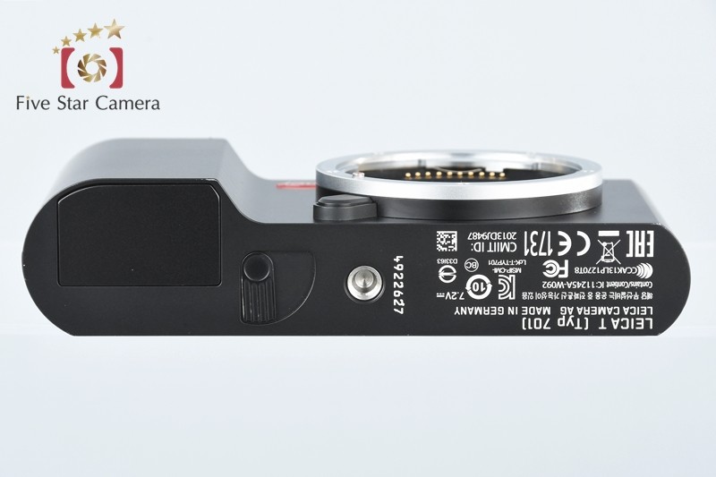 【中古】Leica ライカ T Typ 701 ブラック ミラーレス一眼カメラ