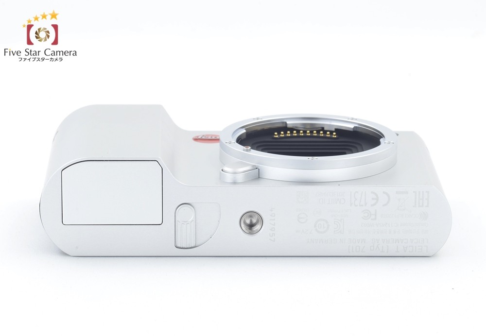 中古】Leica ライカ T Typ 701 シルバー ミラーレス一眼カメラの説明