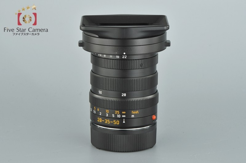 ライカ 【中古】Leica TRI-ELMAR-M 28-35-50mm f/4 ASPH.E55 ライカ 【中古】Leica TRI-ELMAR-M 28-35-50mm f/4 ASPH.E55