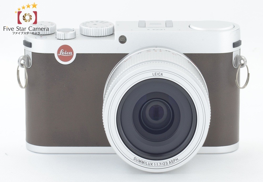 中古】Leica ライカ X Typ 113 シルバー : leica-x-tcyp113-1206 