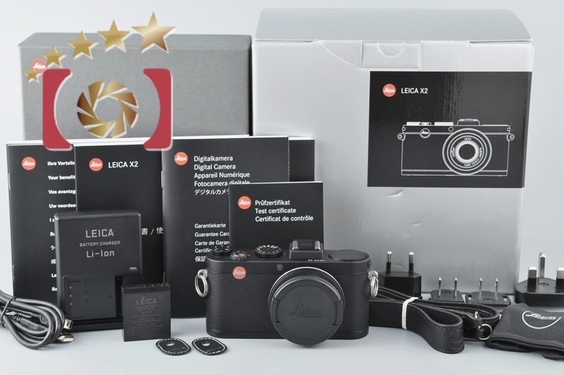 【中古】Leica ライカ X2 ブラック コンパクトデジタルカメラ : leica 
