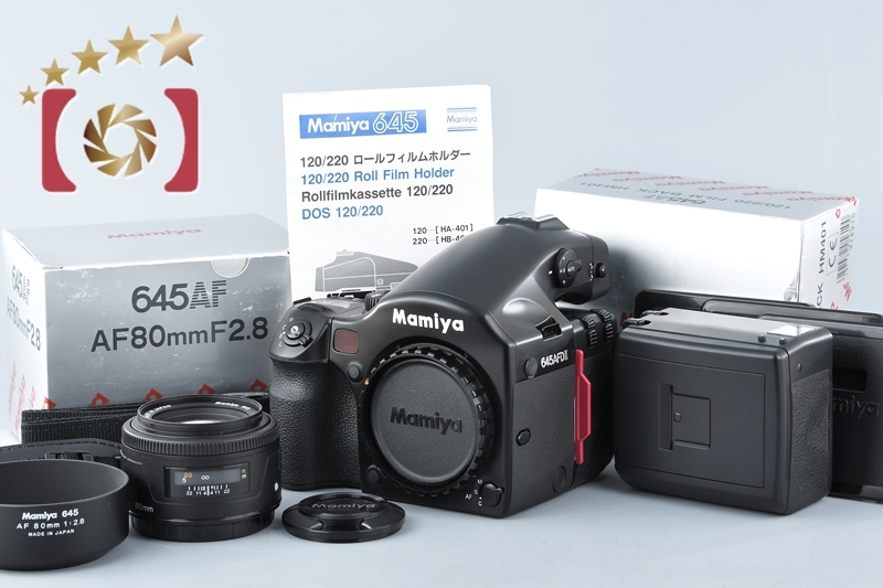 【中古】Mamiya マミヤ 645 AFD II + 645 AF 80mm f/2.8 : mamiya-645afdii-8028-0726-  : 中古カメラのファイブスターカメラ - 通販 - Yahoo!ショッピング