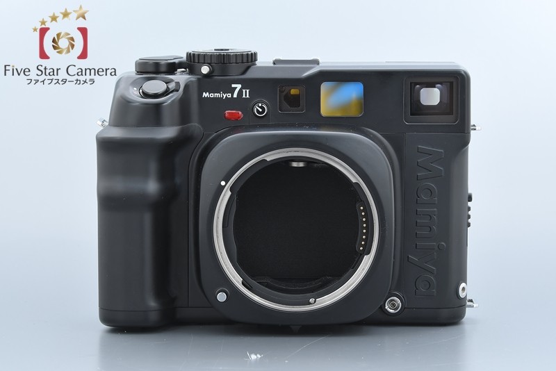 中古】Mamiya マミヤ 7II ブラック + N 80mm f/4 L 中判フィルムカメラ