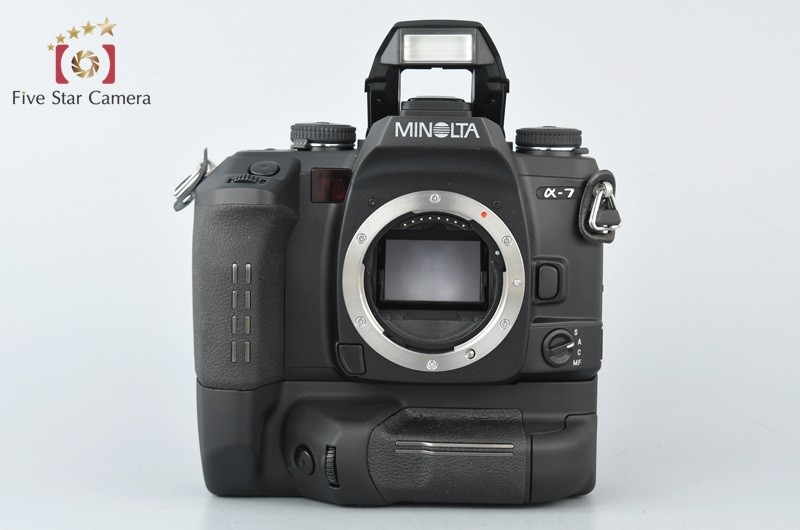 【中古】MINOLTA ミノルタ α-7 + VC-7 バッテリーグリップ : minolta-a-7-vc7-0804- :  中古カメラのファイブスターカメラ - 通販 - Yahoo!ショッピング