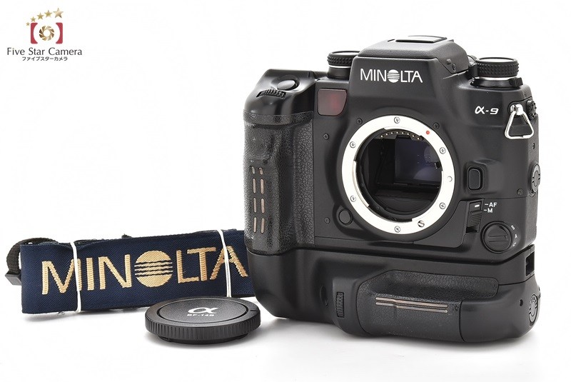 中古】MINOLTA ミノルタ α-9 + VC-9バッテリーグリップ付属 : minolta