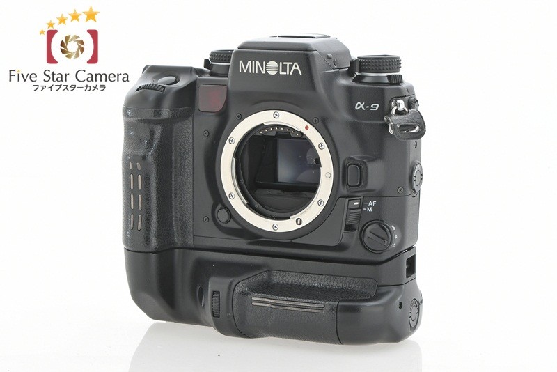 推奨MINOLTA ミノルタ α-9 VC-9M バッテリーグリップ付属