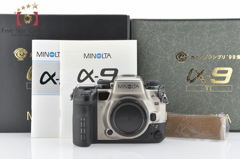 中古】MINOLTA ミノルタ α-9 Ti フィルム一眼レフカメラ : minolta-a9-ti-box-0428- :  中古カメラのファイブスターカメラ - 通販 - Yahoo!ショッピング