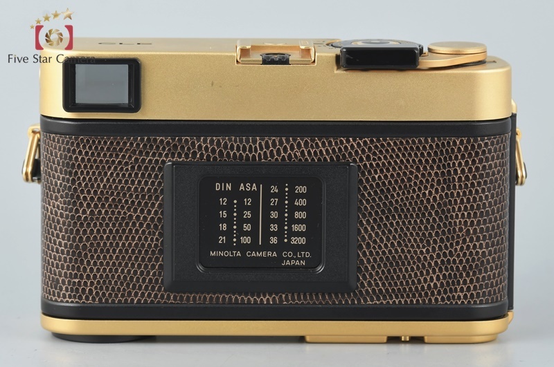 未使用品】MINOLTA ミノルタ CLE GOLD LIMITED + M-ROKKOR 40mm f/2の