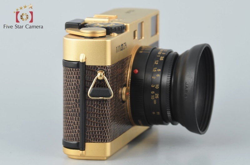 未使用品】MINOLTA ミノルタ CLE GOLD LIMITED + M-ROKKOR 40mm f/2の