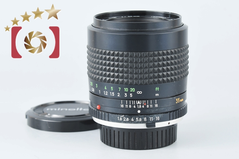 中古】MINOLTA ミノルタ MC W.ROKKOR-HH 35mm f/1.8の説明 - 通販