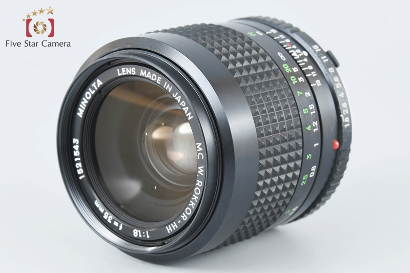 中古】MINOLTA ミノルタ MC W.ROKKOR-HH 35mm f/1.8の説明 - 通販