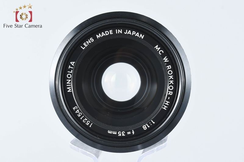 中古】MINOLTA ミノルタ MC W.ROKKOR-HH 35mm f/1.8の説明 - 通販